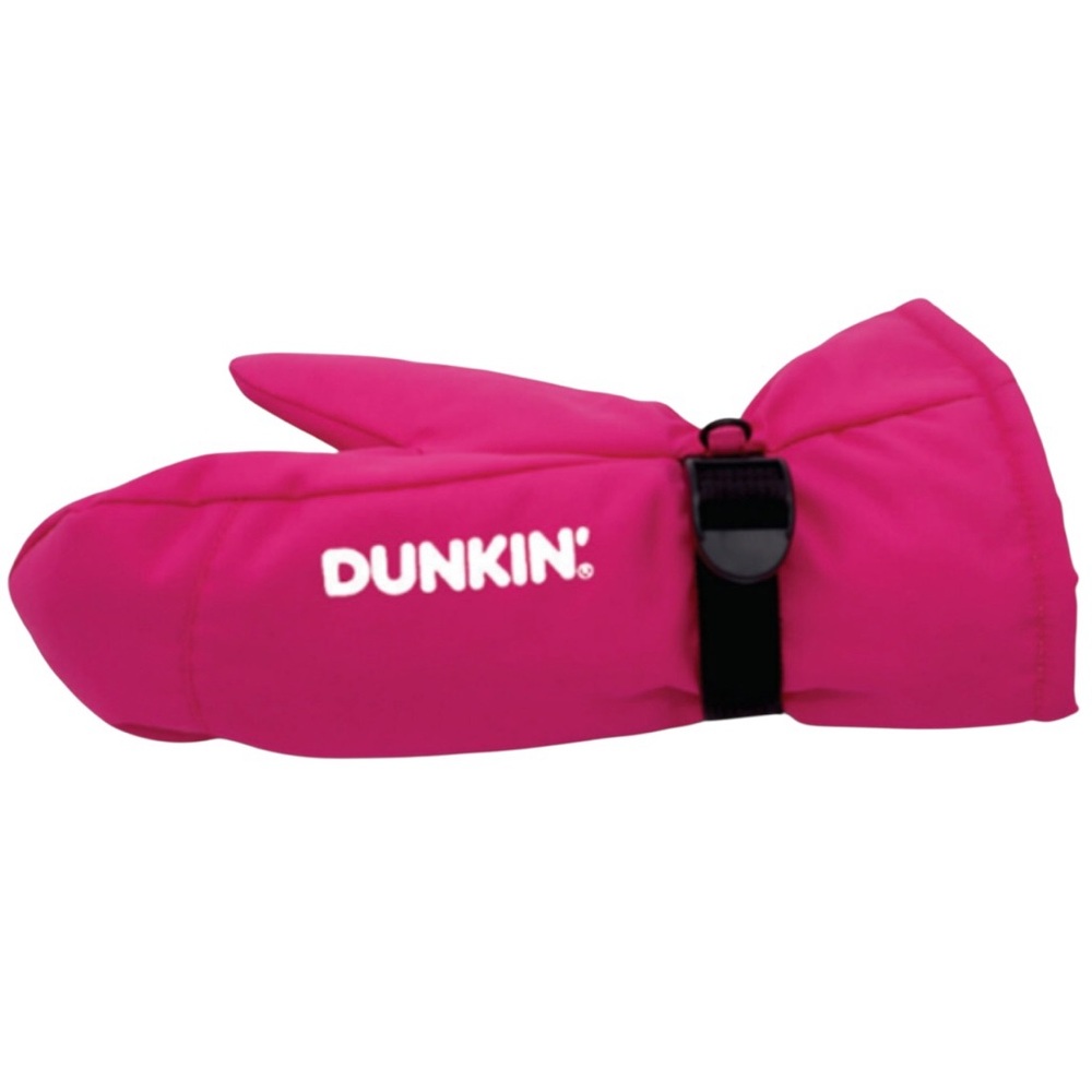 Limited Edition Dunkin Mitten Iced Coffee Glove 2026 Winter Left Hand Pink New - Picture 4 of 6